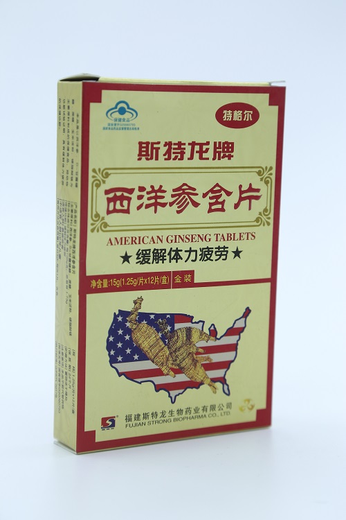 斯特龍牌西洋參含片